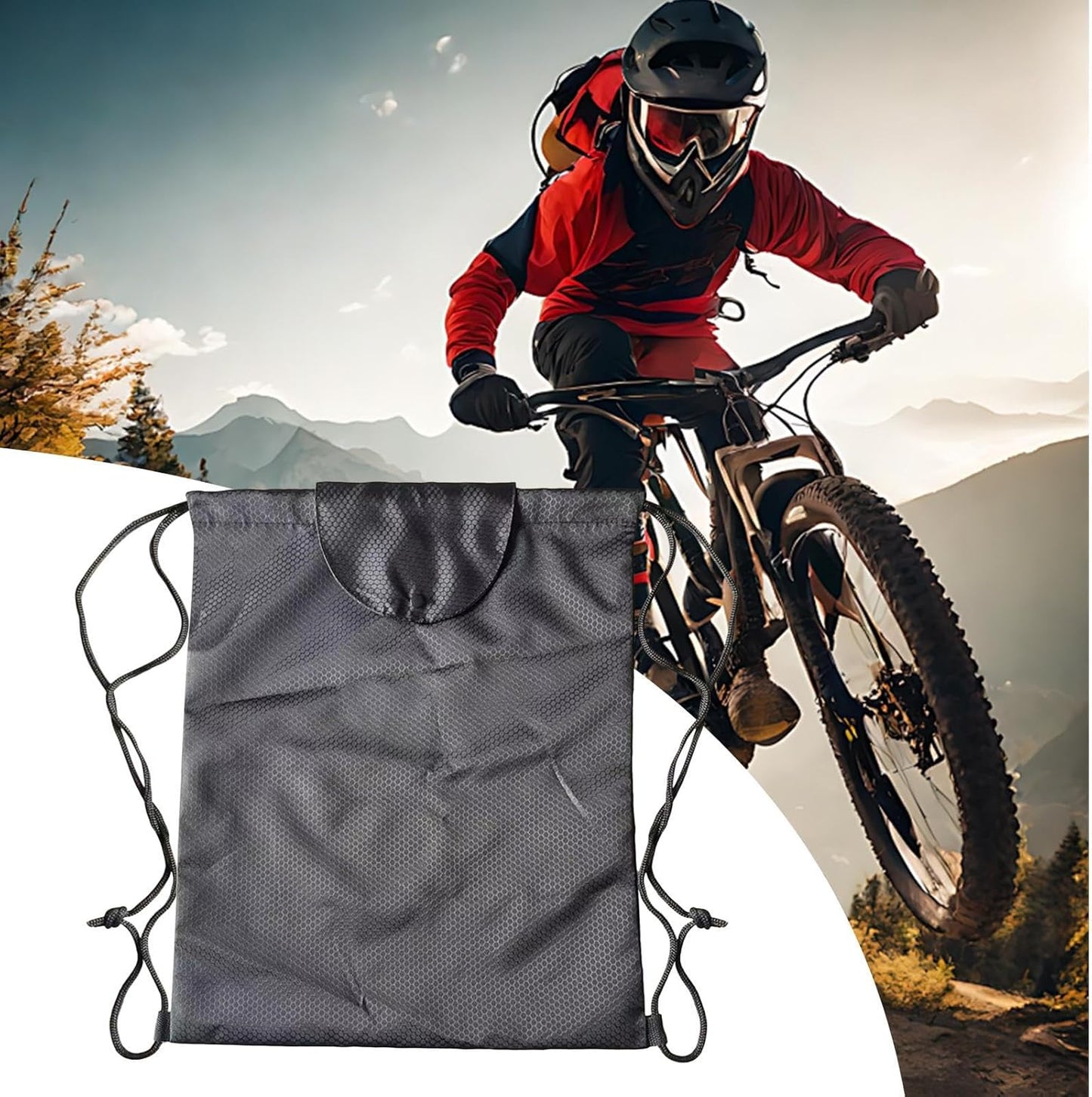 Portable Helmet Bags, Helmet Carrying Bag, Waterproof Head Gear Organizer, Sturdy Materials, Used Safety Hard Hat, Compact Backpack for Travel Sports Outdoor Use, Black, 45x50cm