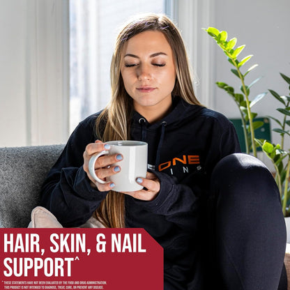 Rule1 R1 Multi-Source Collagen Hair Skin Nail & Joint Support Supplement 306 g, Unflavoured (30 Servings)