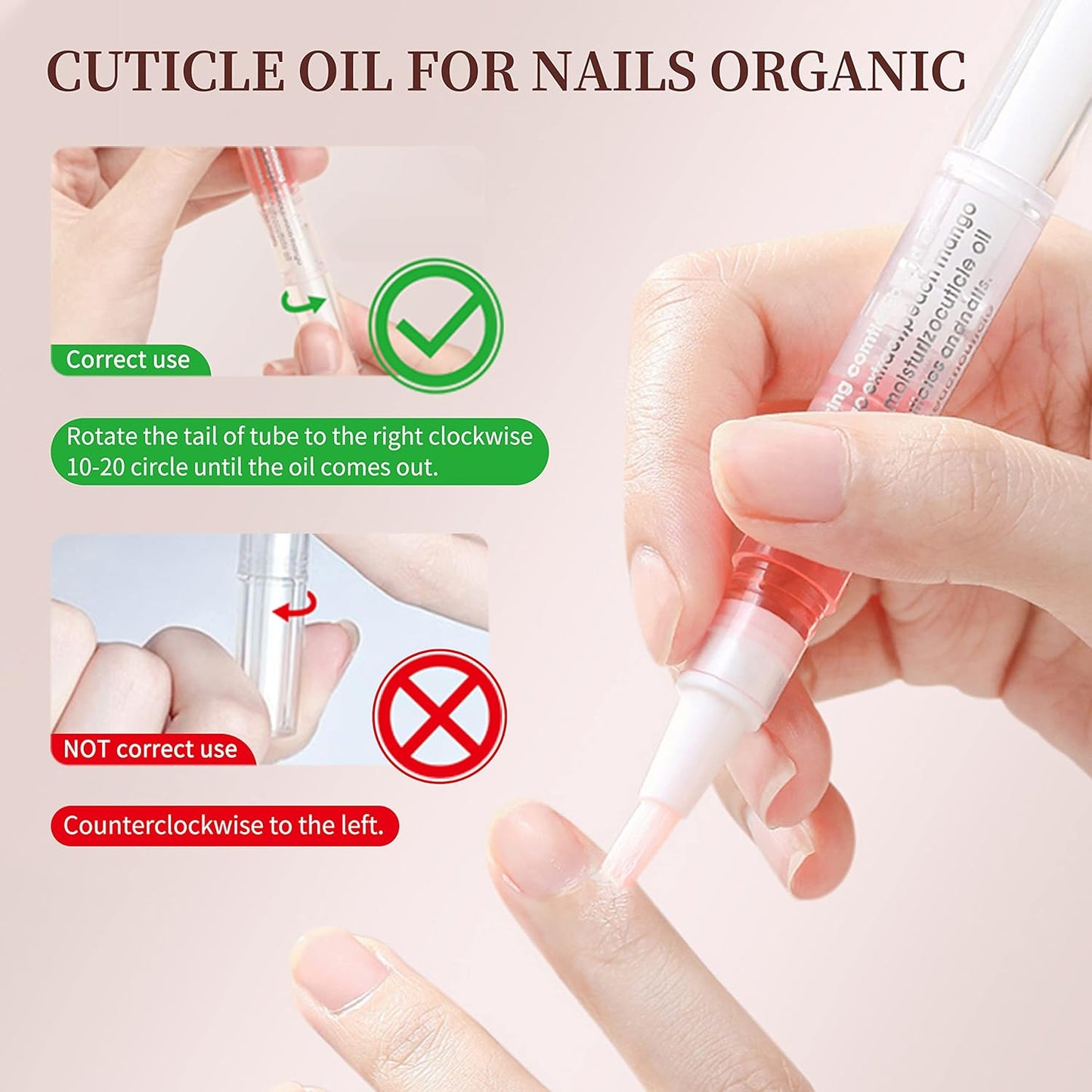 SULLMAR Nail Cuticle Oil Pen 28Pcs Nail Care Oil Pen Nail Nourishment Polish With Vitamins Moisturized Gel Repair For Gel Nails Care