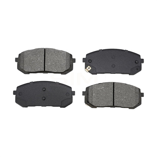 Front Semi-Metallic Disc Brake Pads SIM-2400 Replacement For Hyundai Elantra