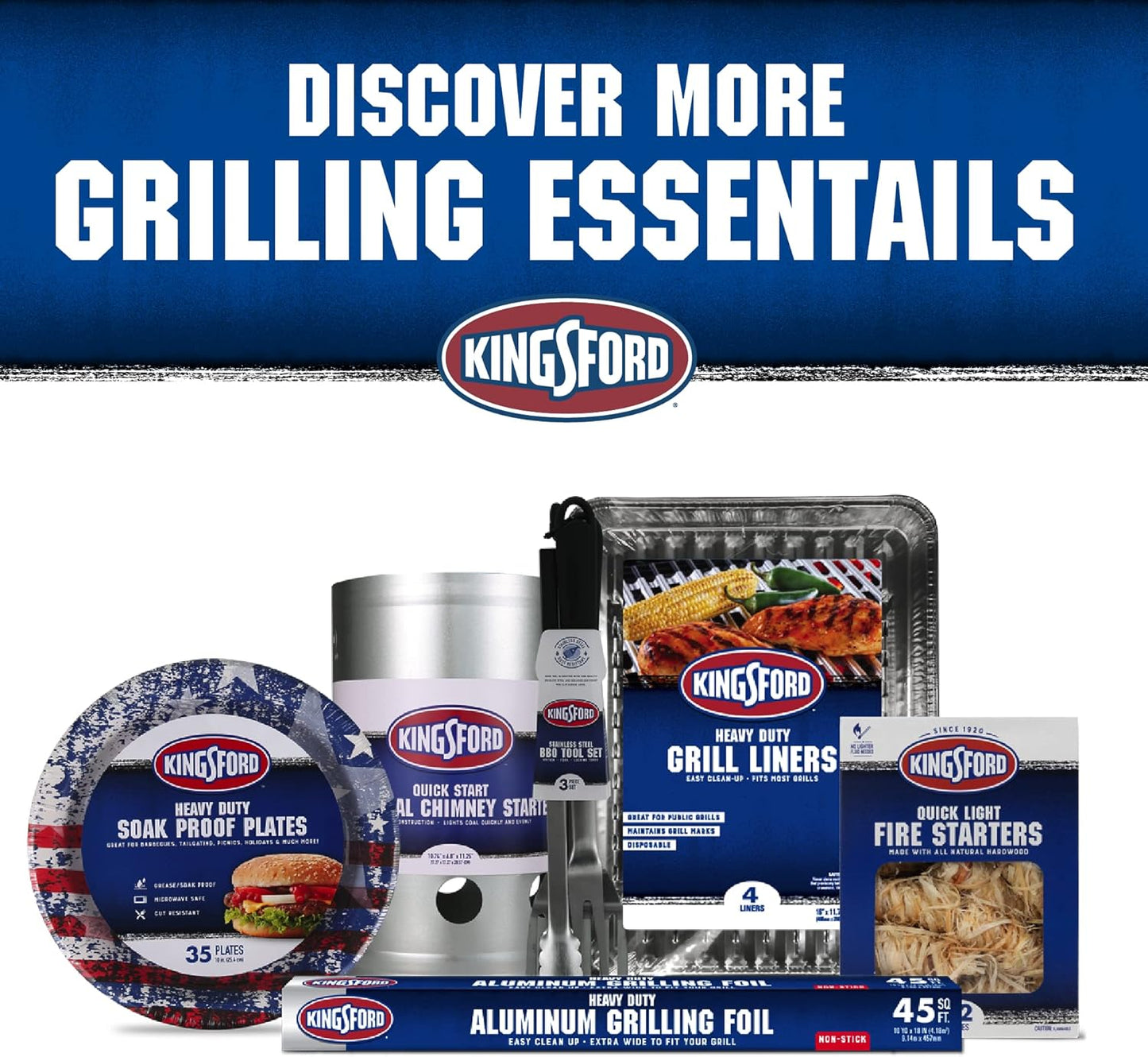 Kingsford Quick Light Fire Starters | Wooden Fire Starters Made With All Natural Hardwood for Grilling, Campfires, and Outdoor Fireplaces | 16 Count Fire Starter Rolls