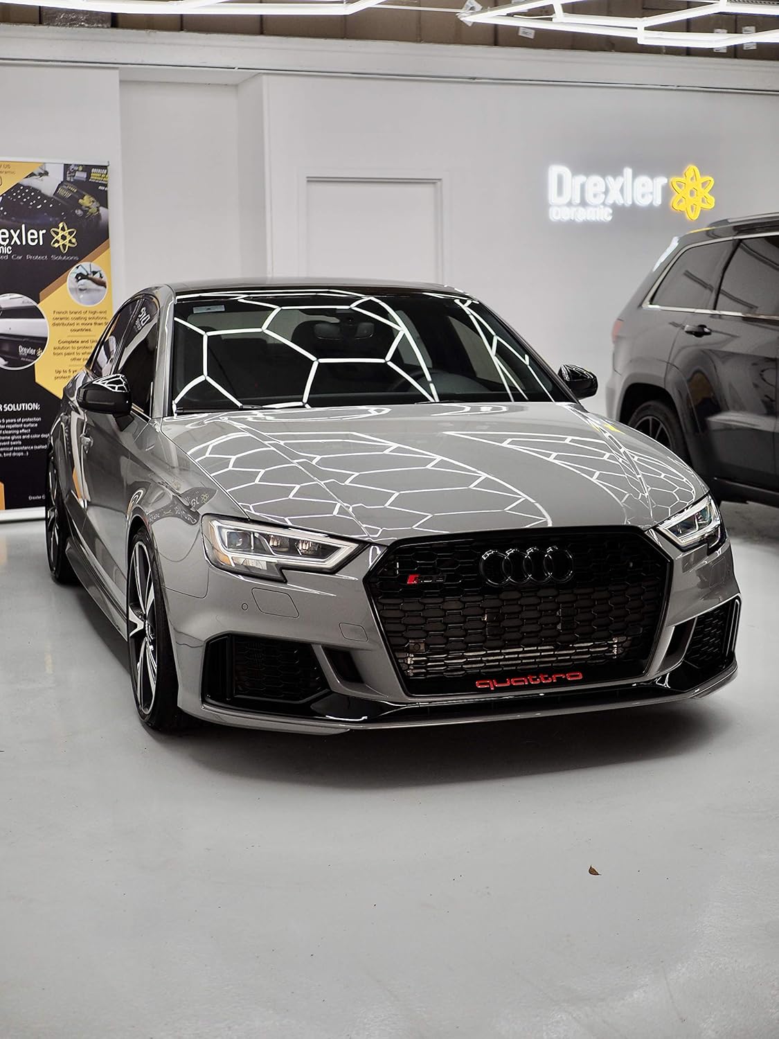 Drexler 9H Car Ceramic Coating Kit - Professional Protection, 3-5 Years of Shine, 9H Hardness, Extra Water Repellent, High Gloss Finish