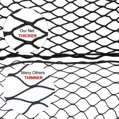 AUTOAC Car Cargo Net Boot Organizer Trunk Stretchable Truck Bed Net Organizer