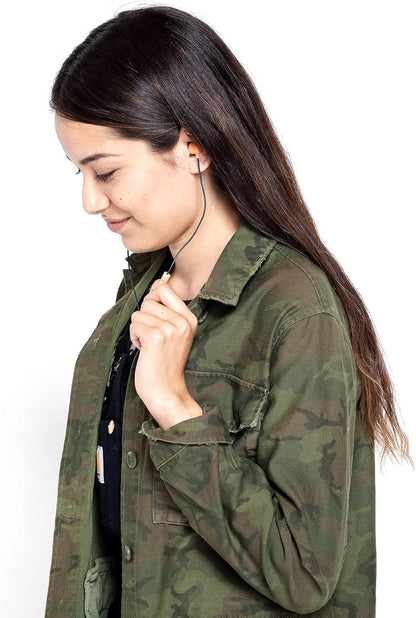Skullcandy Jib In-Ear Wired Earbuds, Noise Isolating Sound, Microphone, Works with Bluetooth Devices and Computers - Black