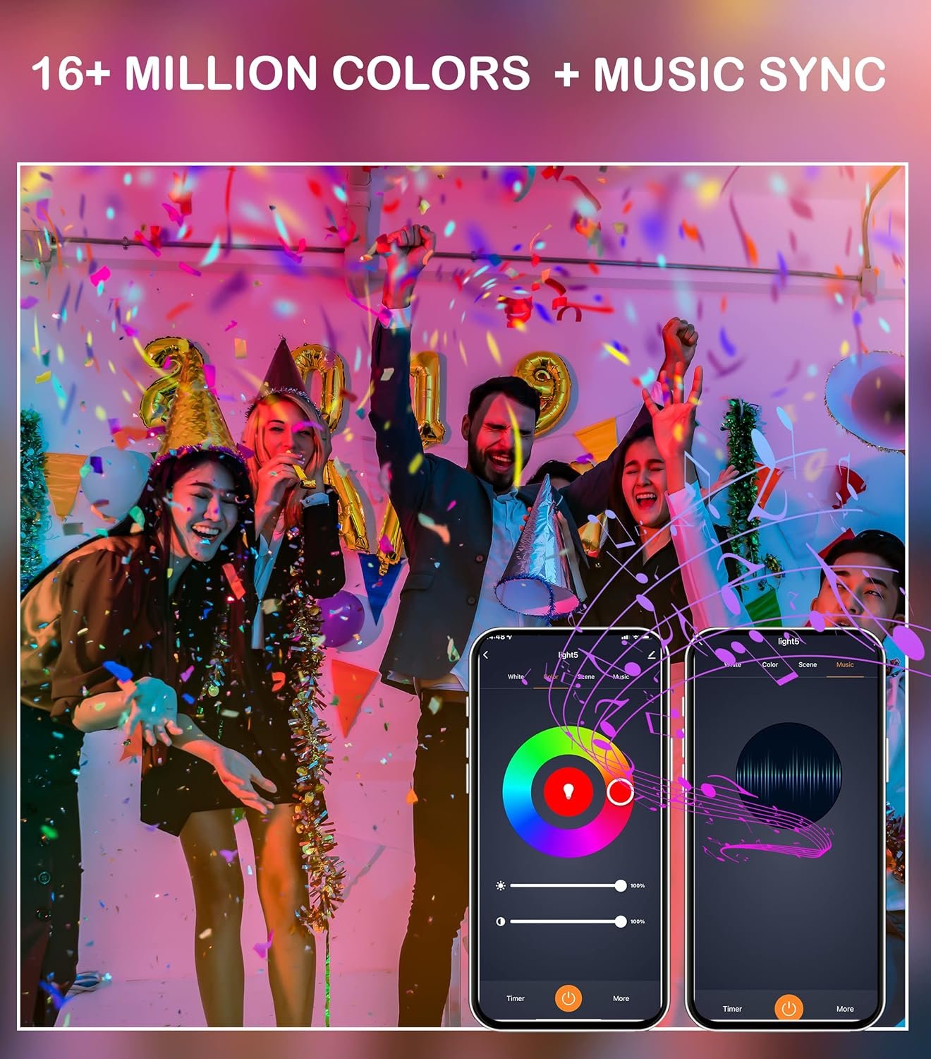 CLOUDY BAY [12 Pack] 6inch Smart WiFi LED Recessed Lighting,RGBCW Color Changing, Compatible with Alexa and Google Home Assistant, No Hub Required,15W 950LM, 2700K-6500K,CRI90+ Wet Location