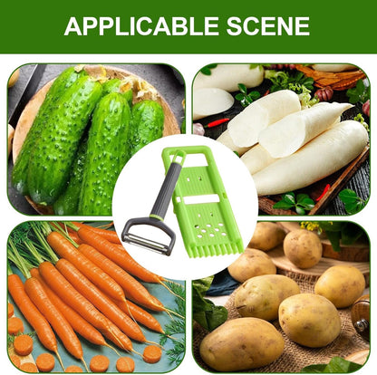 Vegetable Peelers - Fruit Peeler and Shredder Tool Set | Peeling Gadgets | Stainless Steel Shredder Grater for Vegetables Carrot Cucumber Fruit Potato Cooking Prep Tool Household Kitchen Accessories