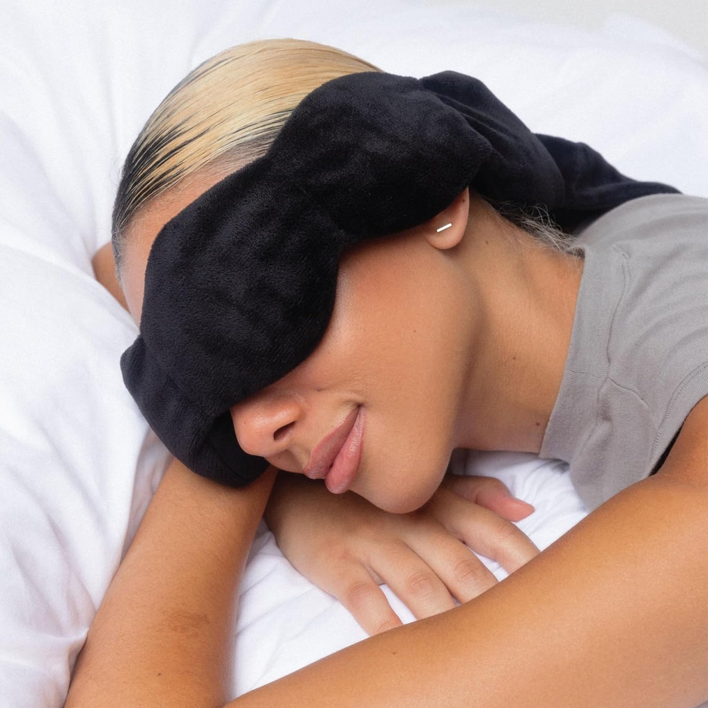 NodPod (70cm Long, Black) - : Weighted Sleep Therapy; Naturally reduces stress and anxiety while promoting deep, restful sleep.