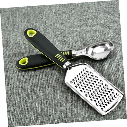 Amosfun Set Da 7 Pezzi ruota per pizza utensili cucina acciaio gadget da cucina utensili da cucina pentole antiaderenti grattuggia apriscatole