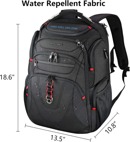 KROSER TSA Friendly Travel Laptop Backpack 17.3 Inch