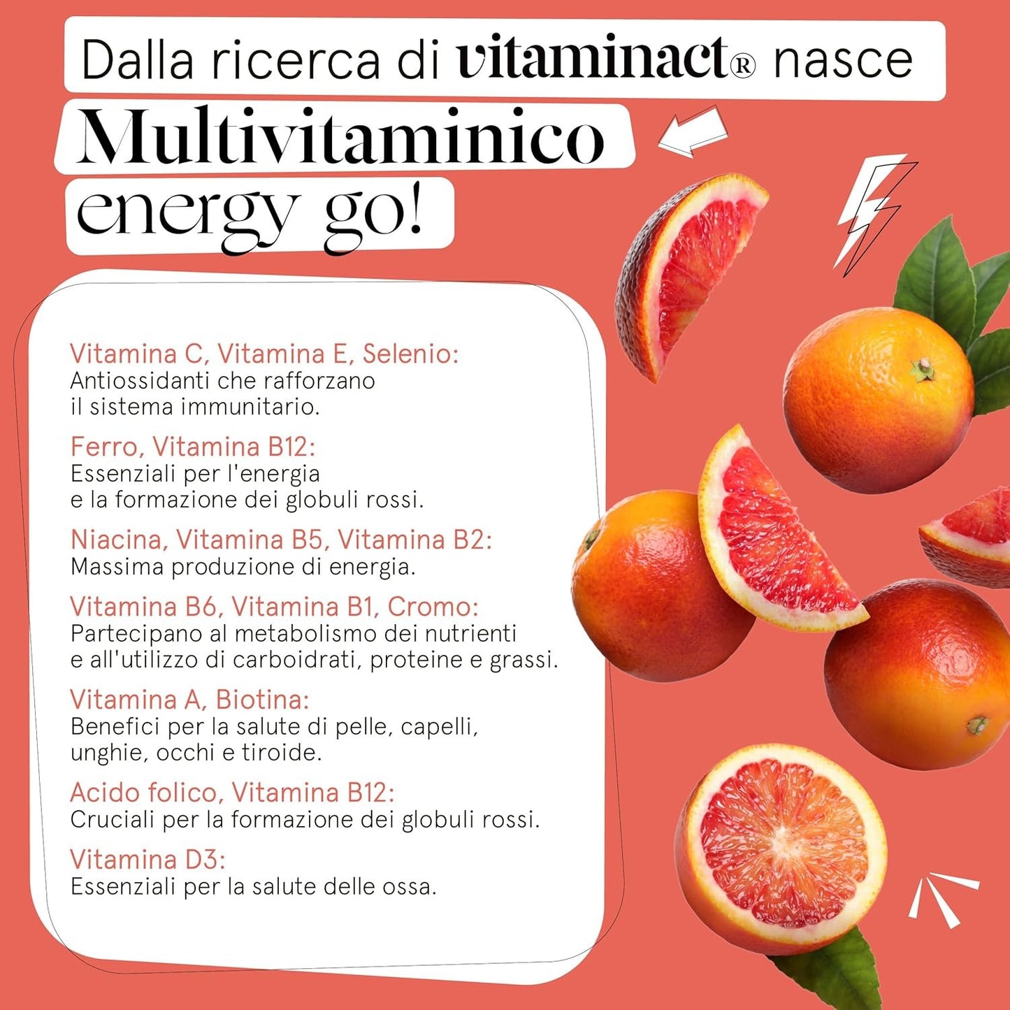 Complete Multivitamin with Minerals (lasts 1 year and 4 months) 500 Super Absorbent Tablets Thanks to the Advanced Micronization Process, Maximum Dosage of Vitamins, Useful for the Whole Family.