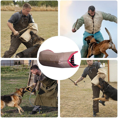 Nuytghr Dog Training Arm Bite Sleeve, Professional Bite Protection Gear 12.99x7.87x5.51 inches, Foldable Comfort, Puppy Toy, Outdoor Exercise & Play Activities, Workout Equipment for Dogs