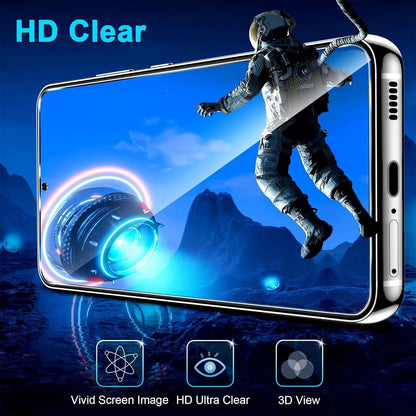 3 Pack Tempered Glass Screen Protector for Samsung Galaxy S24 FE 5G, Ultrasonic Fingerprint Unlock, HD Clear Case Friendly Scratch Resistant for Samsung Galaxy S24 FE Screen Protector