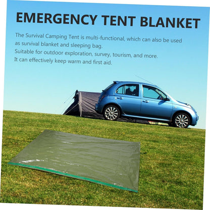 BESPORTBLE Survival Sleeping Tent First Aid Blanket Outdoor Supply Emergency Tent