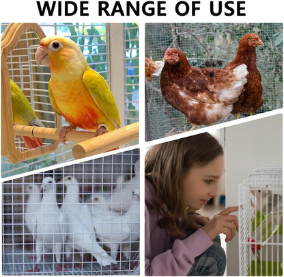 Chicken Drinking Cups | Hangable Feeder Bowl for Bird,8oz Wide Mouth Space Saving Watering Feeding Cup for Chicken Bird Parrot Duck