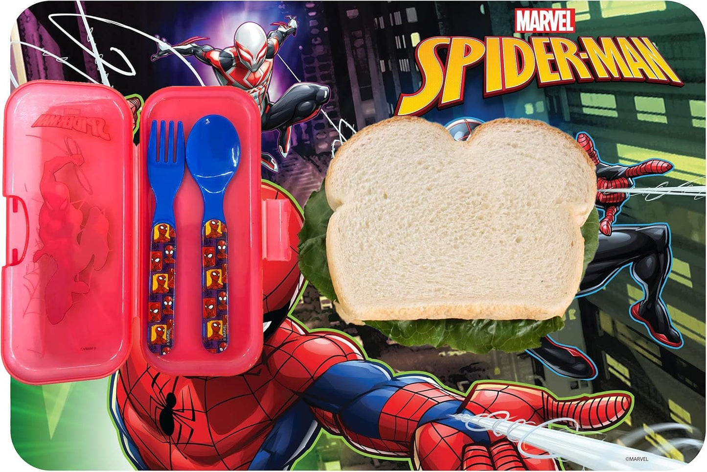 Spiderman Travel Cutlery Set