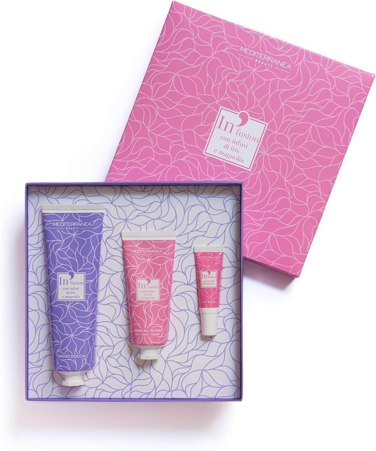 Mediterranea In'fusion Iris Magnolia Body Boxes