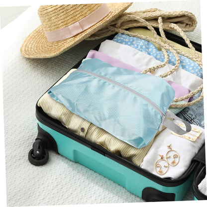 BESTYASH 5Pcs Compression Packing Cubes Set for Travel Space Saving Organizers for Clothes Shoes Toiletries Electronics Bags for Efficient Luggage Organization