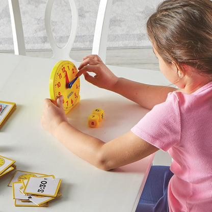 Learning Resources Time Activity Set - 41 Pieces, Ages 5+ Teaching Clocks for Kids, Telling Time, Homeschool Supplies, Kindergartner Learning Activities