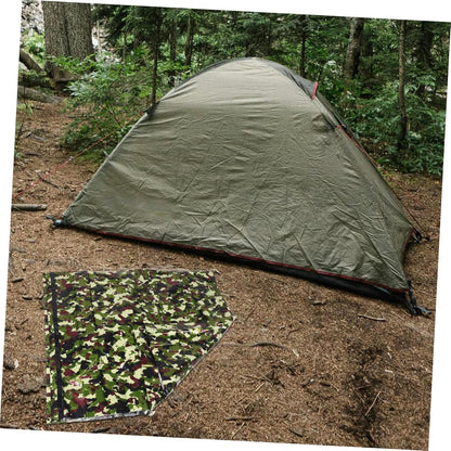 KOMBIUDA 1 Set Emergency Survival Tent Portable Lightweight Shelter for Camping Hiking Protection Compact Design High Visibility Emergency Blanket Gear