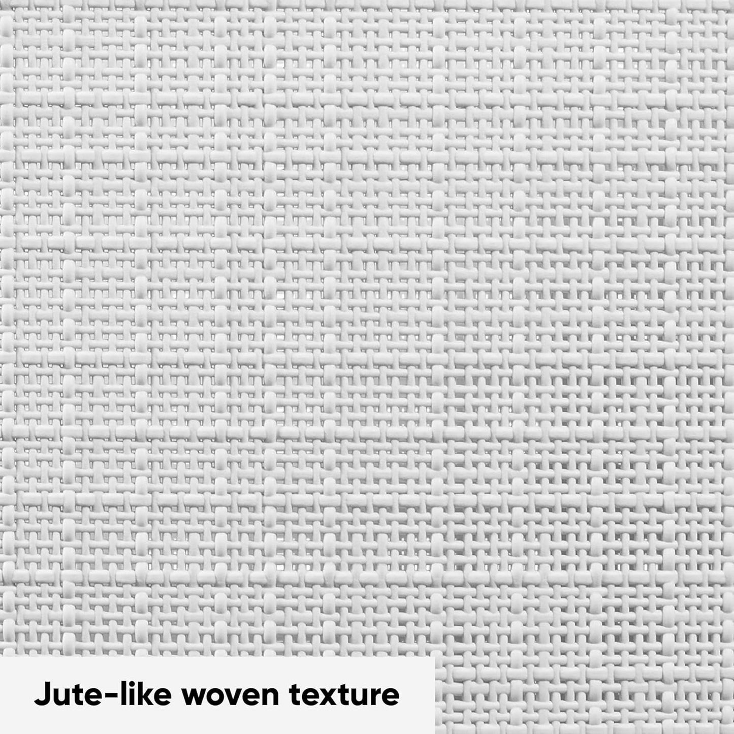 Curver Jute Decorative Plastic Organization and Storage Basket Perfect Bins for Home Office, Closet Shelves, Kitchen Pantry and All Bedroom Essentials