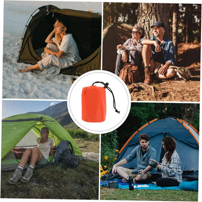 MOBUTOFU 3 Set Outdoor Portable Emergency Emergency Bag Emergency Sleeping Bags Emergency Supplies Emergency Blanket Survival Camping Blanket
