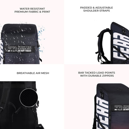 Gear Outdoor Extra Large Water Resistant Rucksack/Travel bag/For Men & Women