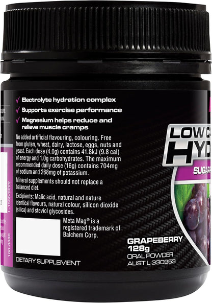 Endura Low Carb Hydration Grapeberry 128g