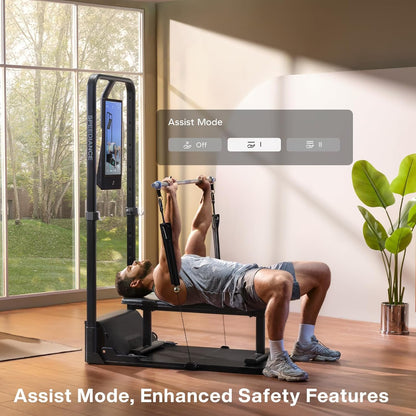 Gym Monster 2 Smart Home Gym - Improved AI Home Workout Machine - Multifunction Machine - All in One Strength Training Device