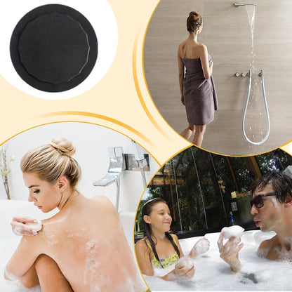 Body Wash Scrubber, 5 Piece Shower Sets, 5.5 Inches Rubber Deep Cleaning & Gloves Mud Removal, Massaging Tools for Travel, Elderly Care, Gentle Yet Skin Exfoliation, and Massaging