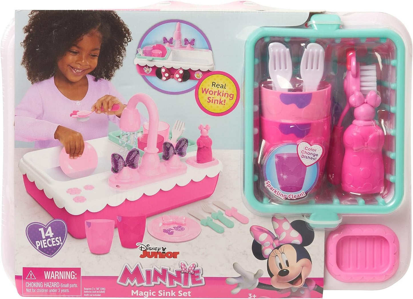 Minnie Happy Helpers Magical Sink, Pink