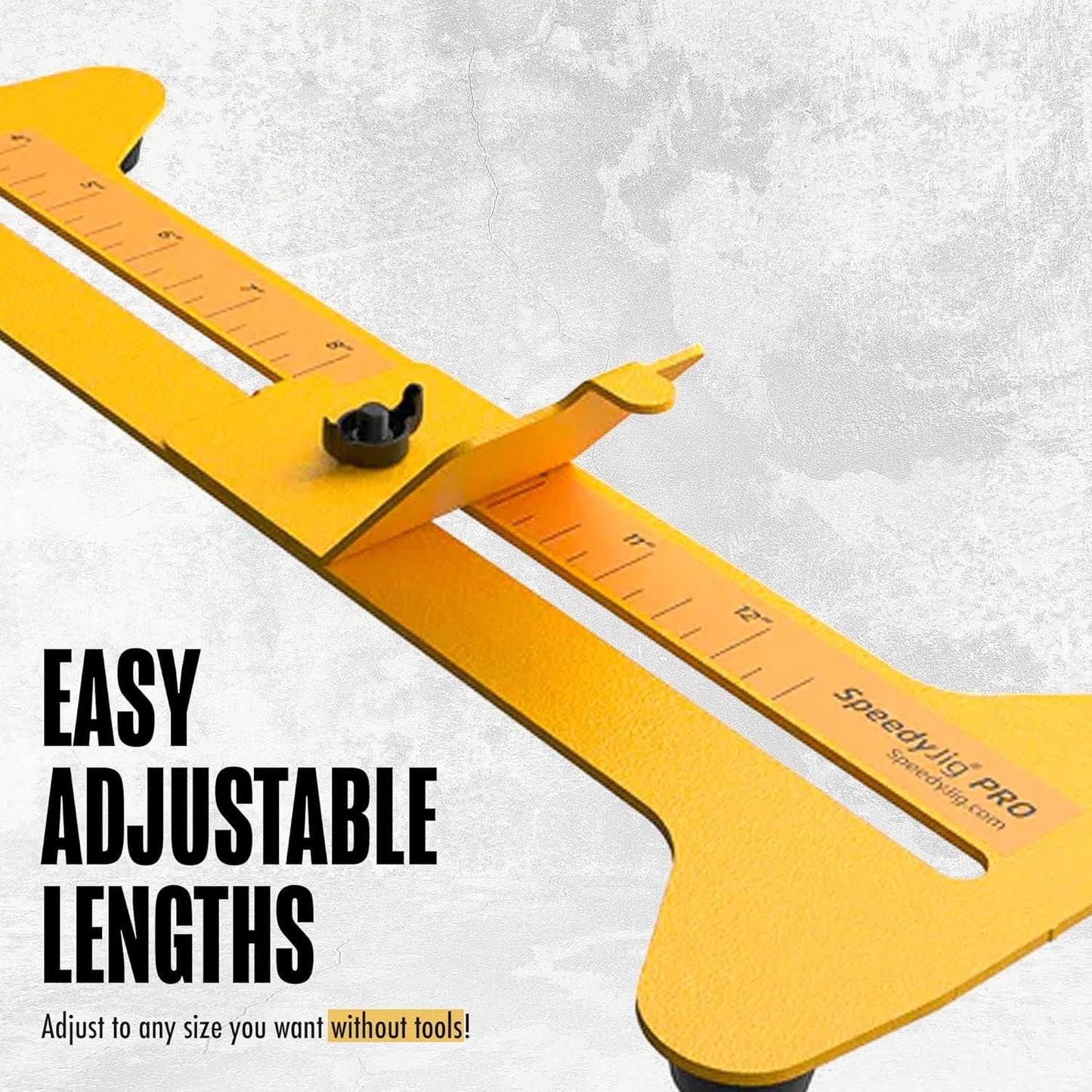 SpeedyJig PRO Paracord Bracelet Kit & Jig | Adjustable Frame | Craft 4” to 12” Survival Bracelets, Jewelry, Keychains | Craft Idea for Adults & Children | Includes Cords & Buckles | USA Made