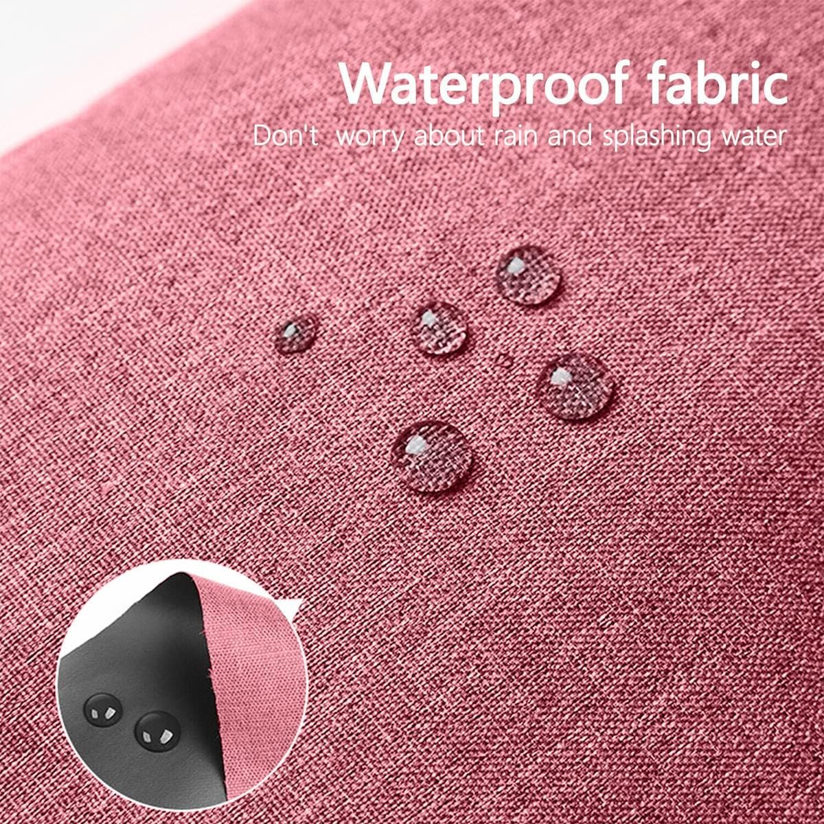 Hanging Toiletry Bag, Waterproof Wash Bag for Makeup Large Capacity Travel Makeup Bag Compact with Hook, Portable Makeup Traveling Organizer for Women Outdoor Camping Travel (1, Pink)