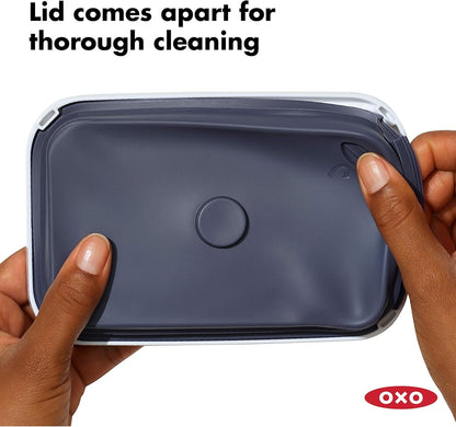 OXO Good Grips POP 2.0 4-Piece Mini Square Storage Container Set