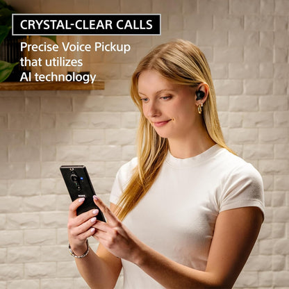 Sony WF-C710N Truly Wireless Noise-Canceling Earbuds with up to 30-Hour Battery Life, Lightweight and Secure, Black