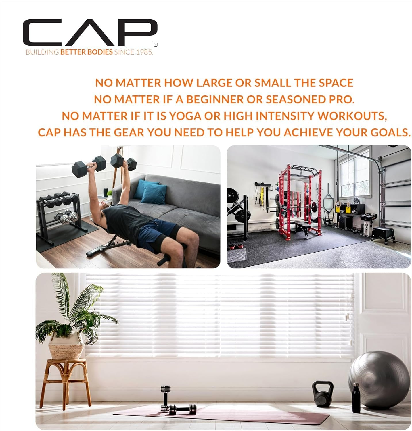 CAP Barbell Black A Frame Dumbbell Rack