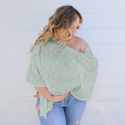 Air + Nursing Scarf Avocado Acorn