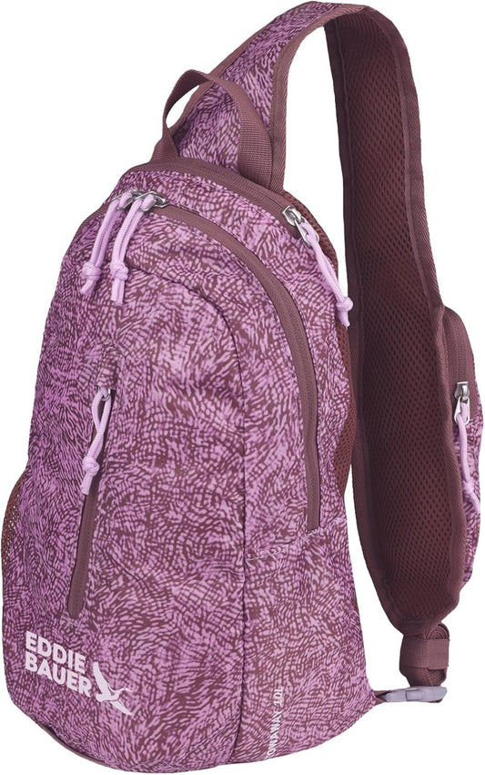 Eddie Bauer unisex-adult Stowaway Packable Sling Bag,Travel, Outdoor, Lightweight, Compact, Edc,Ripstop Nylon, 10lSling Bag