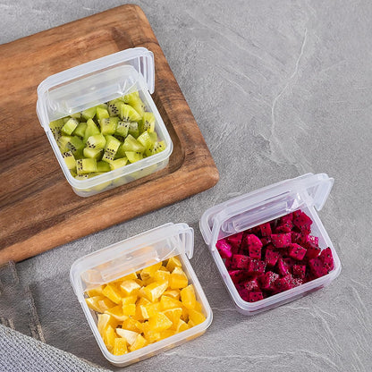 WonLiq 2 Pack-Plastic Sliced Cheese Storage Containers with lids Airtight Keeps Cheese Fresh and Delicious Cheese Container for Fridge
