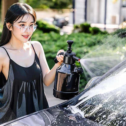 Car Wash Foam, Heavy Duty Hose Sprayer, 10.04in Adjustable Watering Can, Quick Connect Attachment, Auto Detailing Tool for Winter, Vehicle Care, Rv Cleaning, Garden Hose