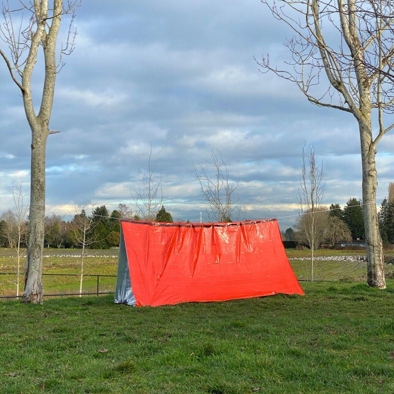 Soild Gears Outdoors Tent Emergency Survival Shelter – 1 Person Emergency Tent – Use As Survival Tent, Emergency Shelter, Tube Tent, Survival Tarp