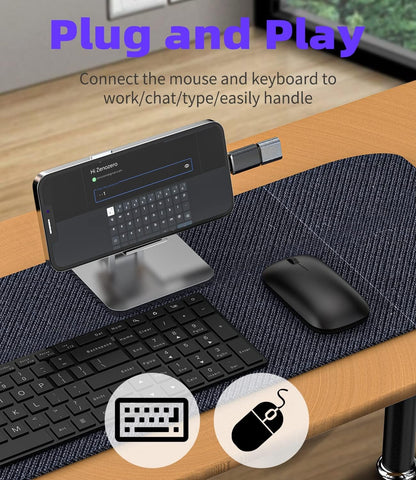 Lightning Male to USB Female Adapter OTG Cable for Apple iPhone 11 12 Mini max pro xs xr x se2 7 8plus Ipad air3 A Camera Memory Stick Connector Keyboard and Mouse Flash Drive Connection Kit Splitter