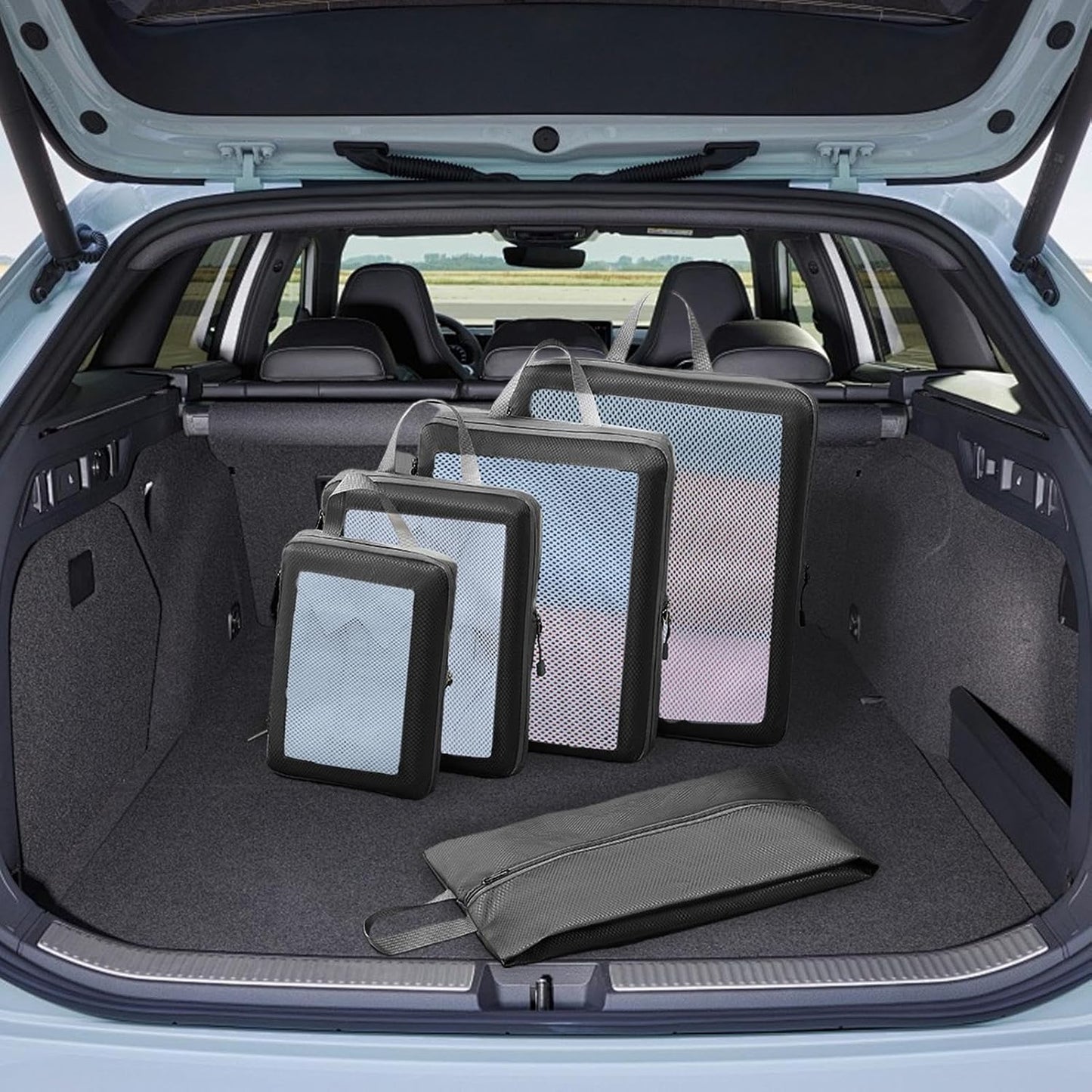 Packing Bags for Suitcase | Set of 8 Waterproof Storage Packing Suitcase Bags,Moving House Organization Clothing Containers for Attic, Closets
