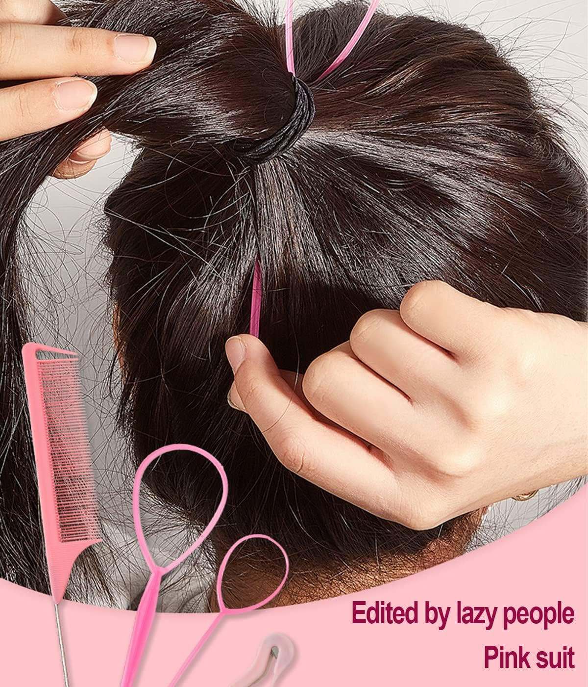 XPEX Set of 6 Women Hair Accessories Styling Tools Accessories DIY Hair Bands
