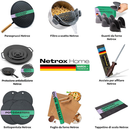 Netrox - Kitchen Ladle Holder - BFA Free for Food and Heat Resistant up to 230 °C - Fun Gift - Mestoo Utensil Rest Otti Spatula Stani Special Spoon Holders Gadget Spoon