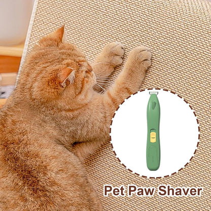 Dog Paw Trimmer For Grooming - Cordless Rechargeable Dog Paw Shaver - Low-Noise Cordless Feet Shaver Shedding Brush Gentle Rechargeable For Kitten Grooming Knotted
