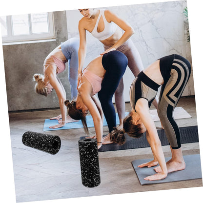 TOYANDONA Di Colonne Yoga Piccolo Di Allenamento Massaggiante Per i Muscoli Del Tessuto Profondo Di Massaggio Alla Schiena Da Palestra Schiuma Bianca