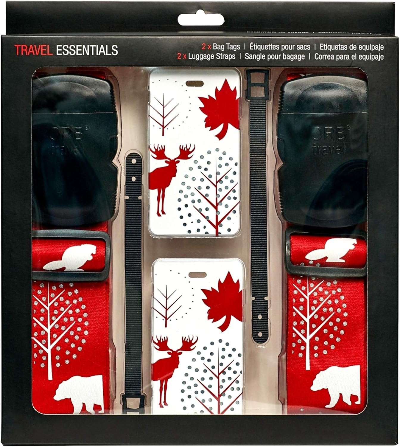 ORB Travel - Travel Essentials II Kits -TE213-Canada Seasons-Multi-Colour