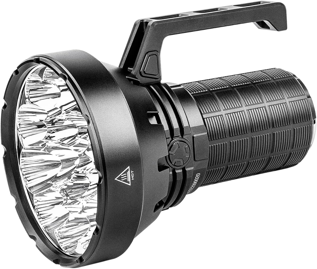 IMALENT SR16 Brightest LED Torch 55000 Lumens, Handheld Tactical Torch with Spotlight Throw 1715 Meters, Rechargeable Flashlight Max 98 Hours Runtime Best for Outdoor, Camping, Hiking, Emergency