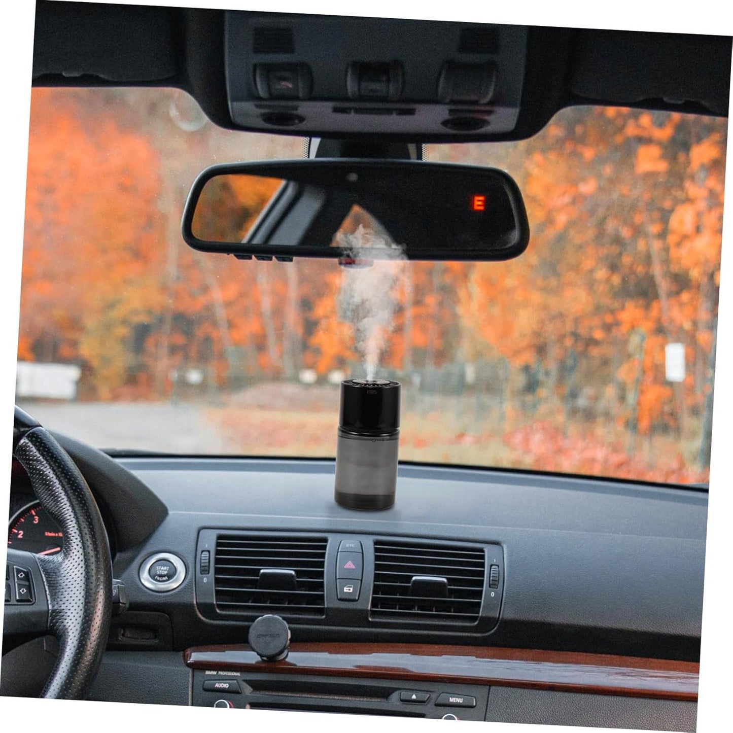 Cabilock Portable Automatic Car Air Humidifier Adjustable Essential Oil Diffuser for Vehicle with Control Safe Aromatherapy for Spaces Cars