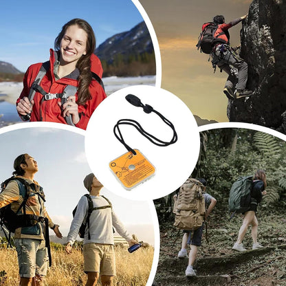 Générique Segnale Mirror, Survival Reflective Tool, Lightweight Signaling Device, Compact Outdoor Safety Gear for Holidays, Car Travel, Hiking, Camping, Wilderness Adventures